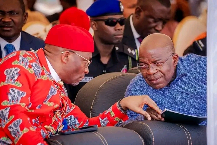 You need tutorial more than you needs a Microphone: Gov. Otti Replies Benjamin kalu You need tutorial more than you needs a Microphone: Gov. Otti Replies Benjamin kalu